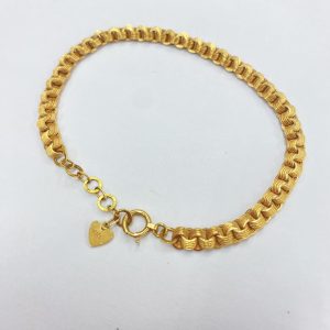 K18 チェーンブレスレット 18金 750